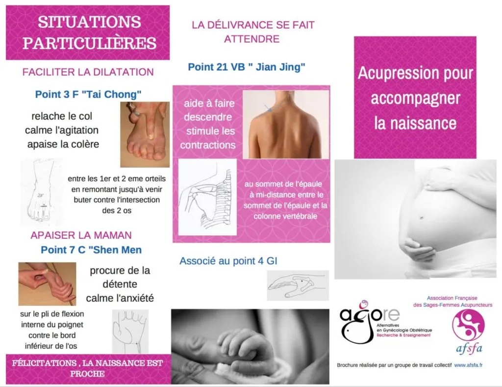 Guide 101 Les top exercices pendant la grossesse 3 acupression accouchement
